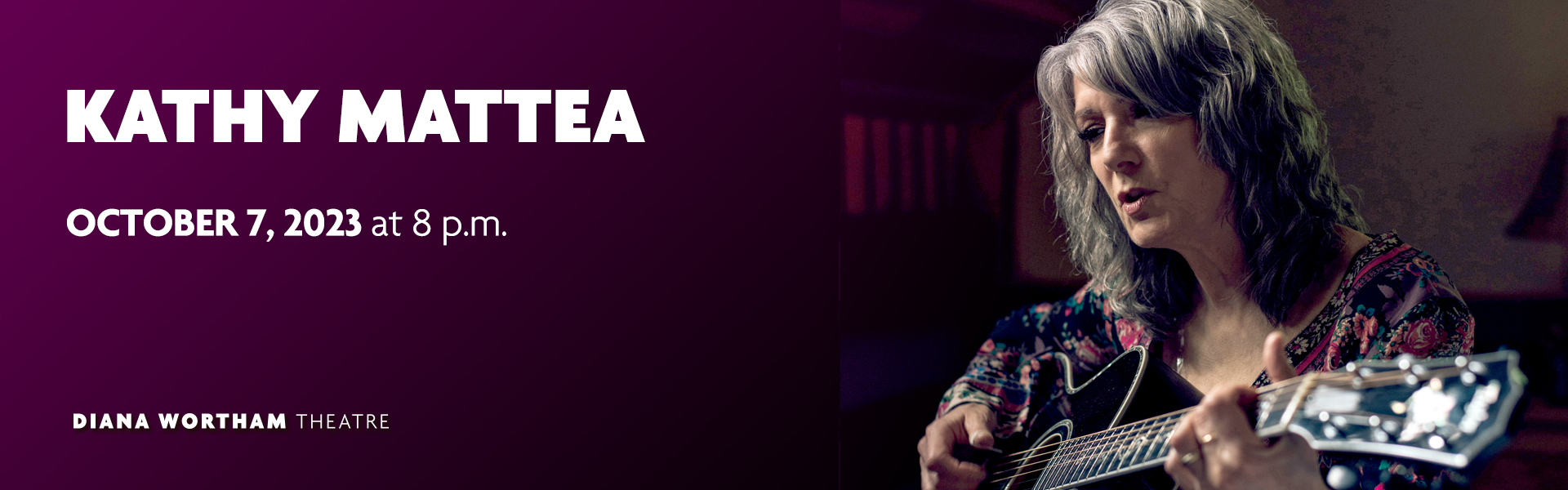 Kathy Mattea, Saturday, October 7 at 8 PM