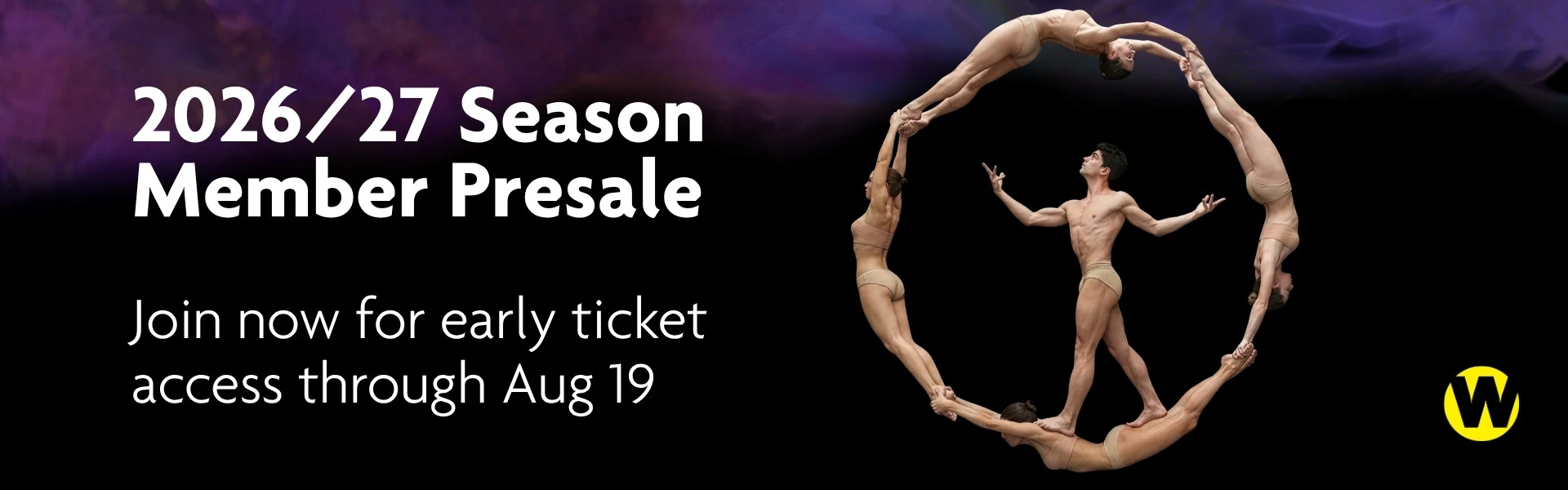 2026/27 Season Member Presale through Aug 19