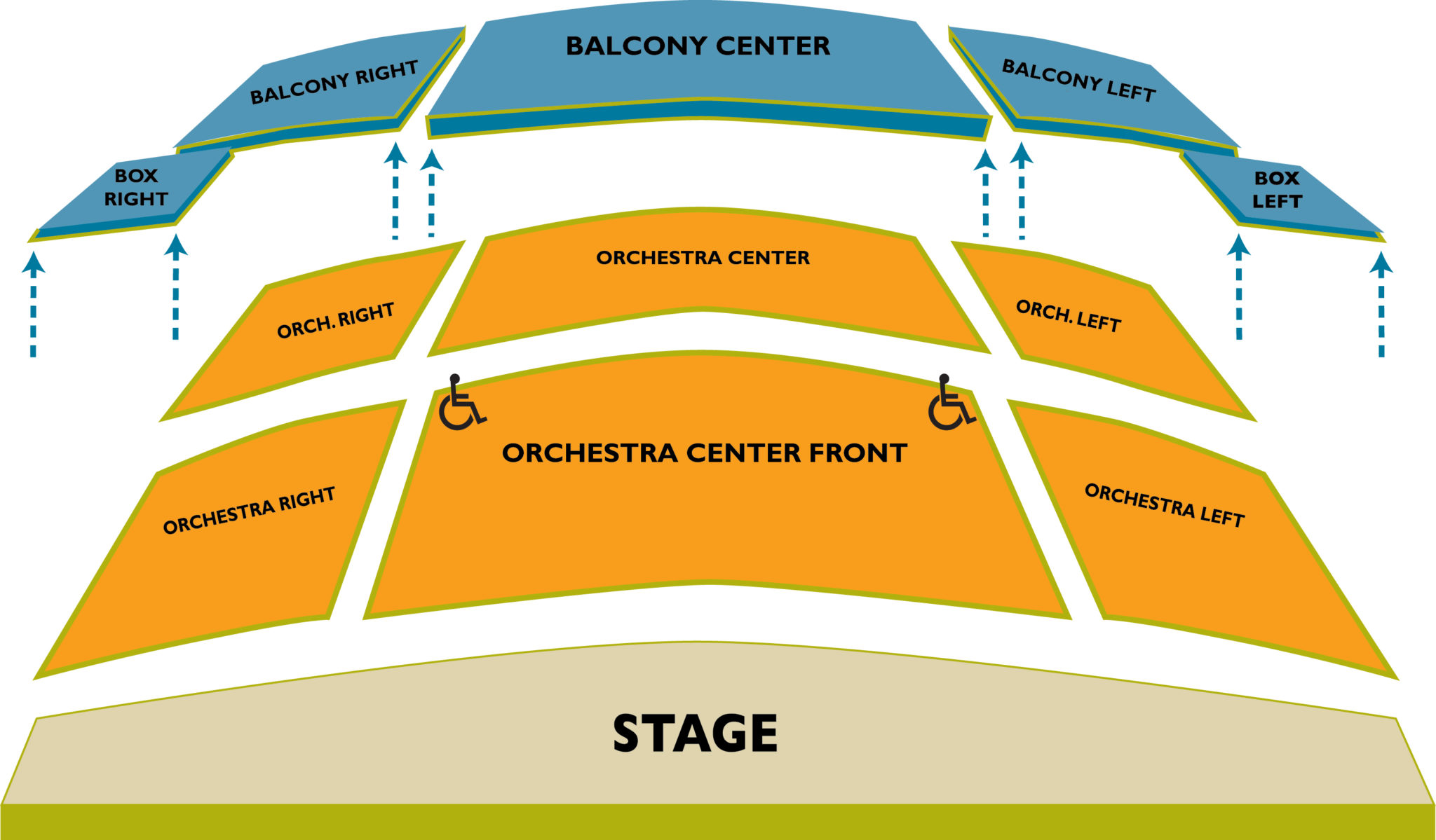 Venue Seating Charts - Wortham Center for the Performing Arts