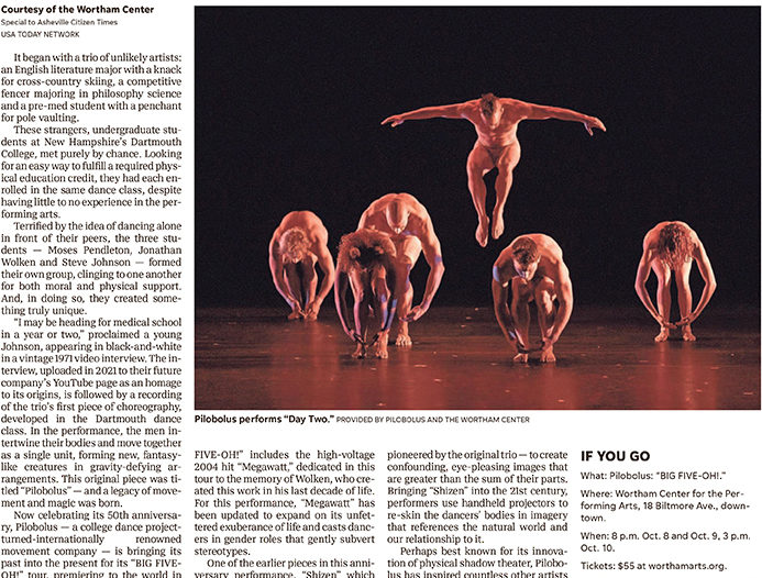 Asheville Citizen-Times Archives - Wortham Center for the Performing Arts