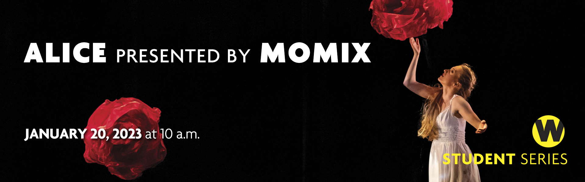 ALICE presented by MOMIX, January 20, 2023 at 10 a.m.