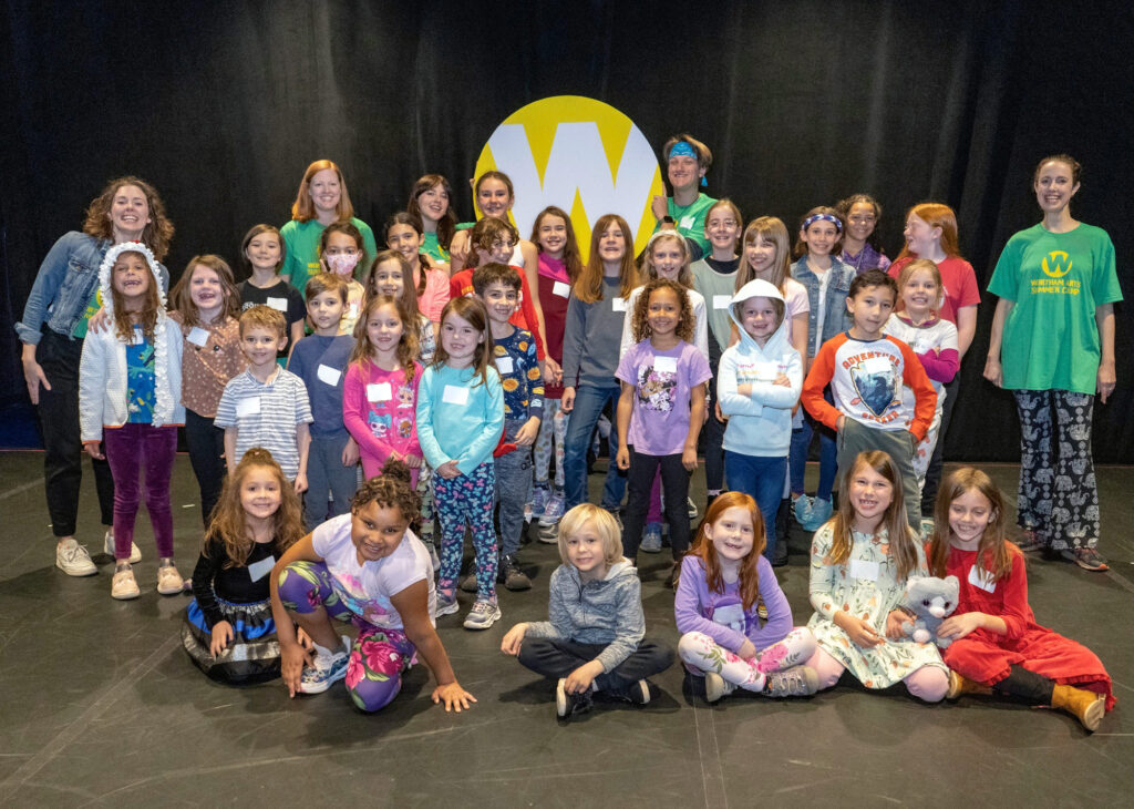 Image: Participants of Free Play Day at the Wortham, March 11, 2023