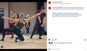 Stewart/Owen Dance on Instagram