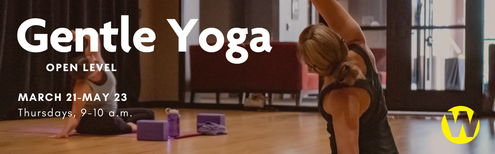 Gentle Yoga Class for Adults at the Wortham Center 