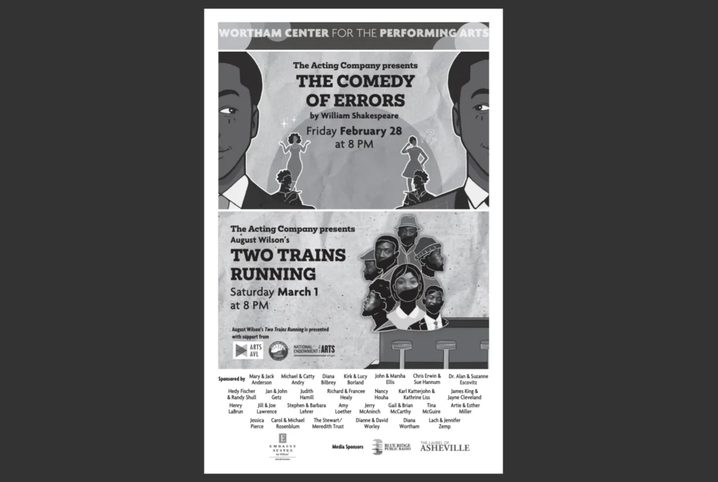 The Acting Company playbill program cover