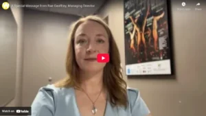 Thank You video from Rae Geoffrey