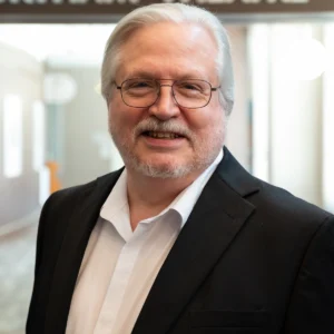 Headshot of Chandler Stewart Evans, Technical Director at Wortham Center for the Performing Arts