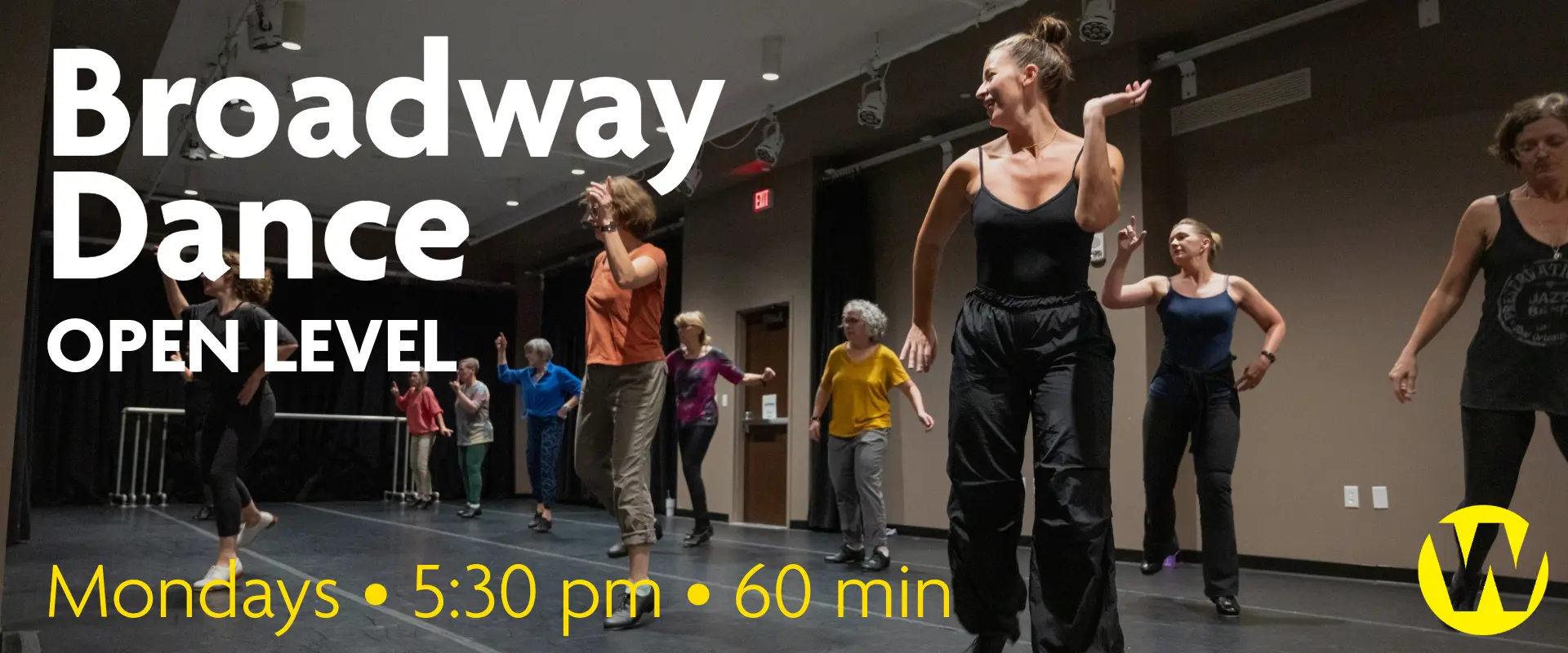 Broadway Dance on Mondays at 5:30p m