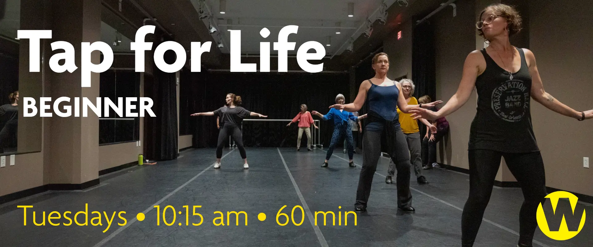 Tap for Life on Tuesdays at 10:15 am