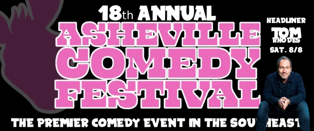 Graphic: 18th Annual Asheville Comedy Festival