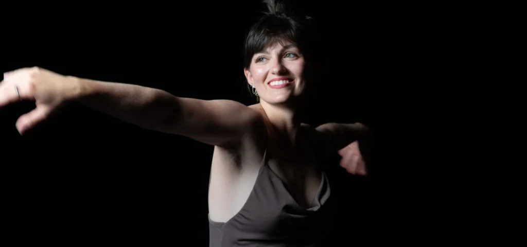 Photo: Kimberly Vasileva, instructor of Stretch for Longevity